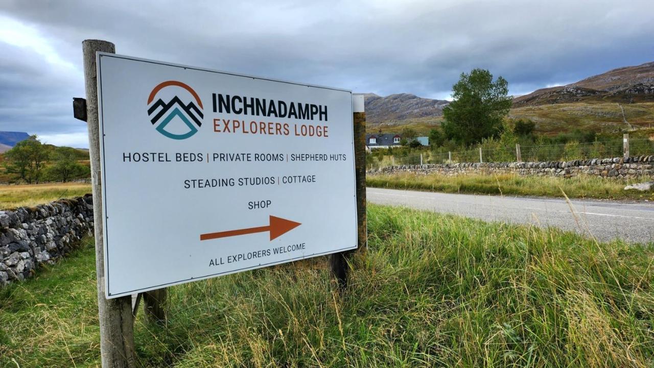 Inchnadamph Explorers Lodge Экстерьер фото
